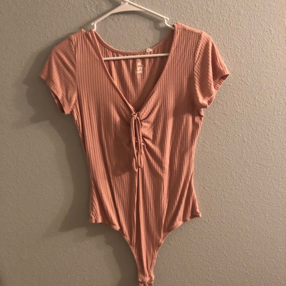 Pink T-shirt Bodysuit - Me To We
